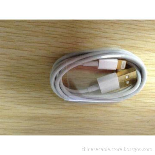 Gold-plated Plug Data Cable for Apple